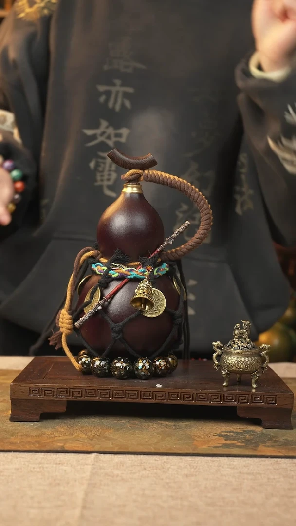 【闪购商品】349大漆葫芦一物一拍记葫堂出品