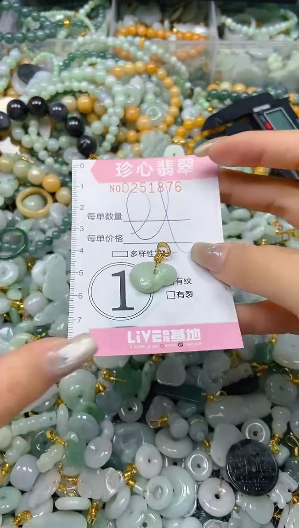 翡翠未镶嵌颈饰闪购0251876