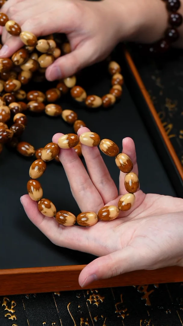 手串紫金鼠花皮枣珠多样发货