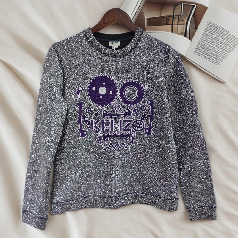 95新 Marc Jacobs/莫杰  KENZO 银灰色卫衣 1670 3056