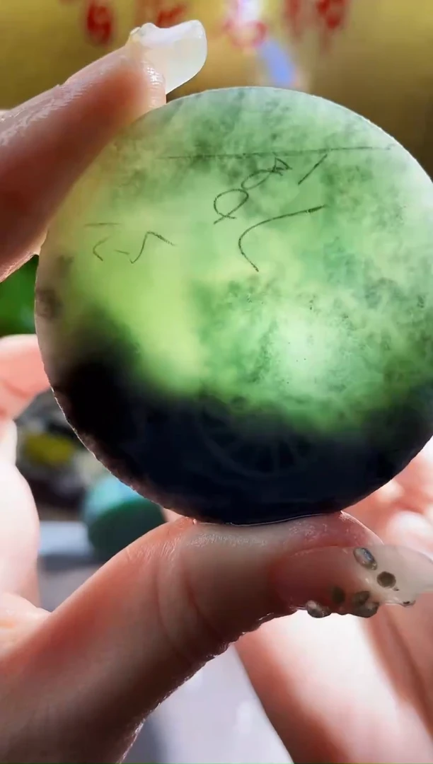 翡翠挂件未镶嵌小梦37