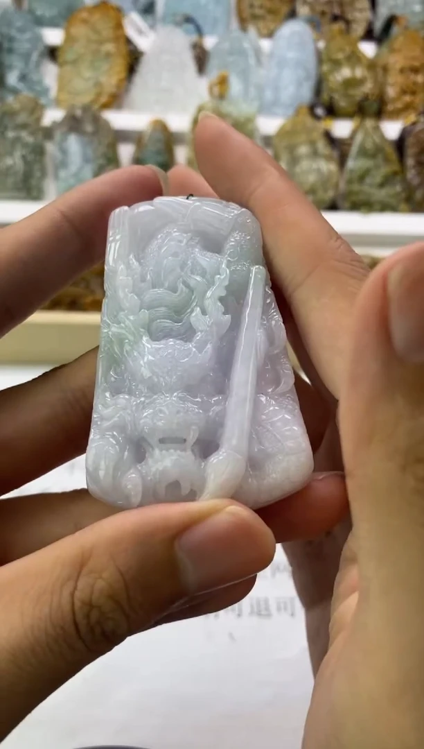 翡翠未镶嵌颈饰天然翡翠