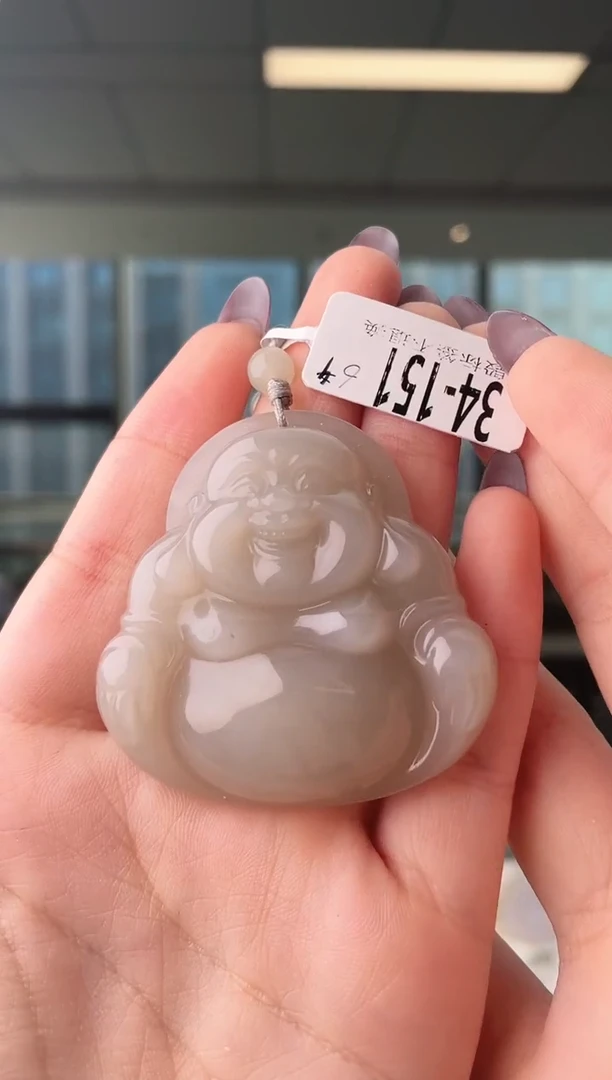 颈饰未镶嵌和田玉佛公 151