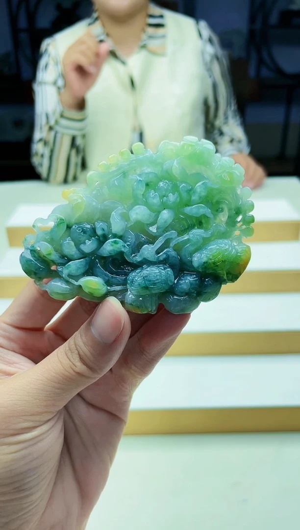 未镶嵌定制翡翠毛货09170152