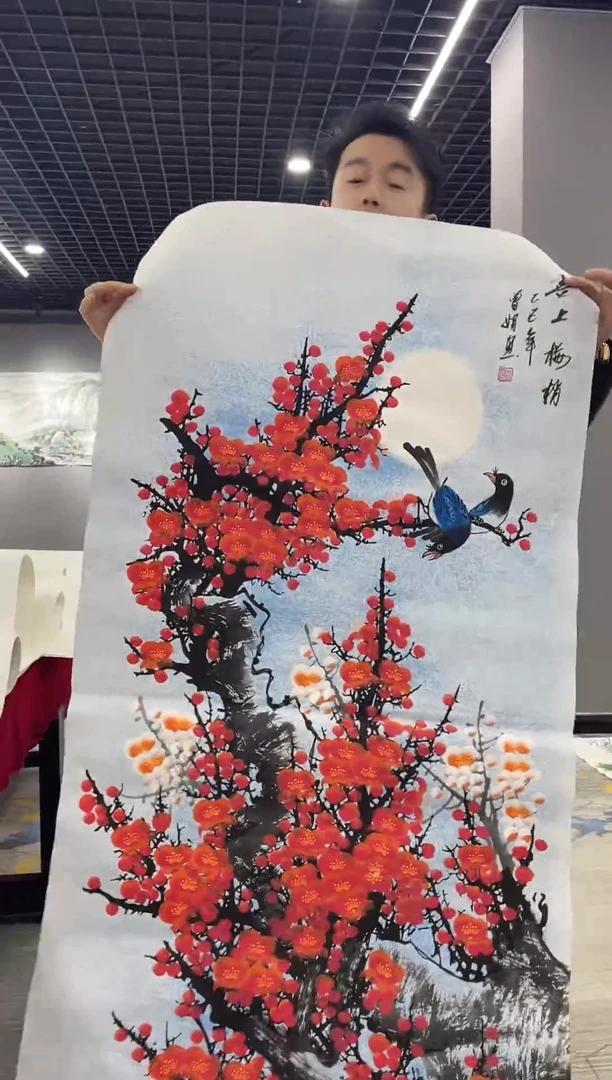 名人名画手工制作