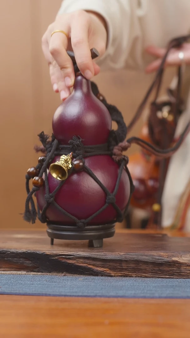 15号链接精品大漆葫芦现货现发[一物一拍]