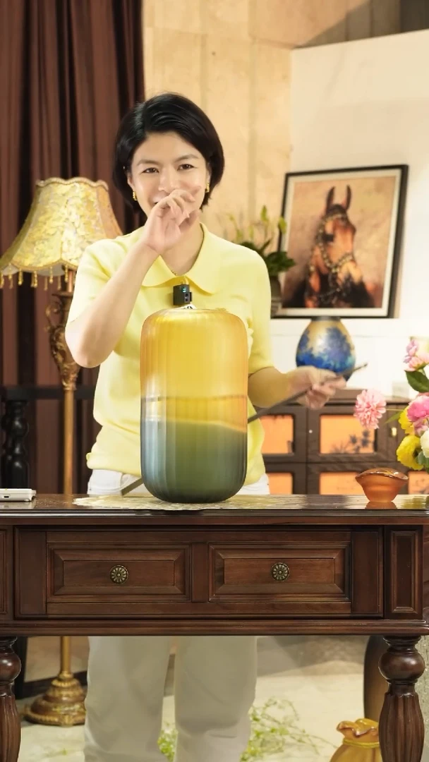 琉璃手工艺品F59磨刻