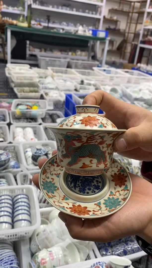 陶瓷景德陶瓷茶具容量约150