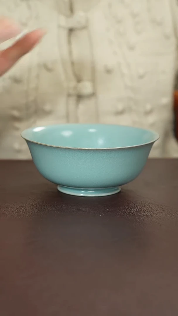 摆件瓷原矿原釉汝宋汝瓷