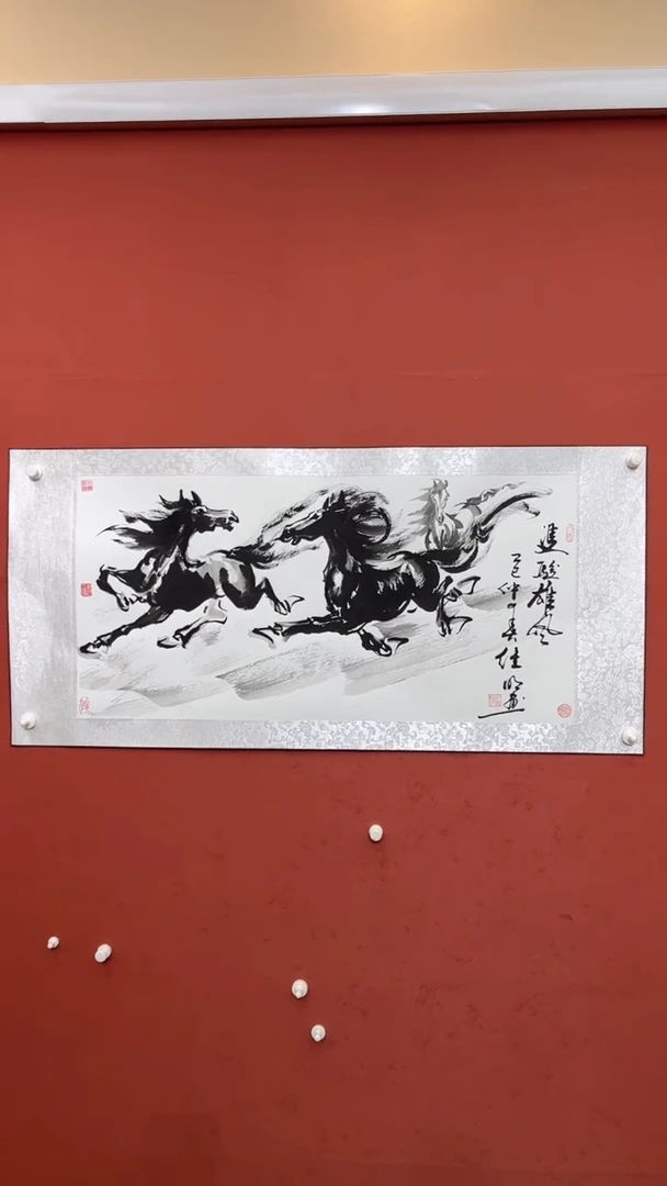 国画老师现场创作  34