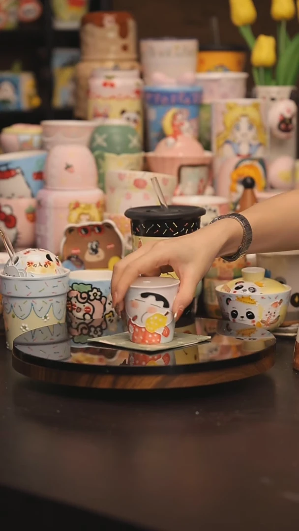 景德镇釉下彩绘设计师款式陶瓷