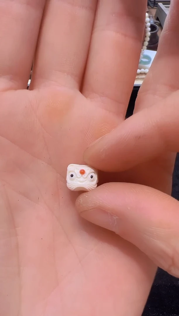 乌木类书架603猛犸镶嵌醒狮单颗