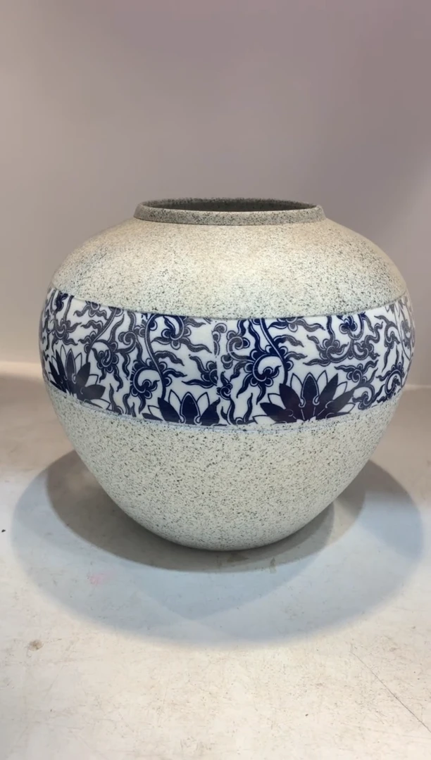 摆件WN问泥景德镇陶瓷花瓶摆件