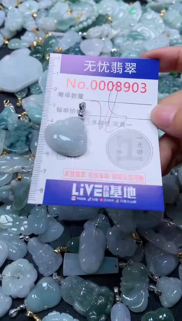 颈饰未镶嵌翡翠8903