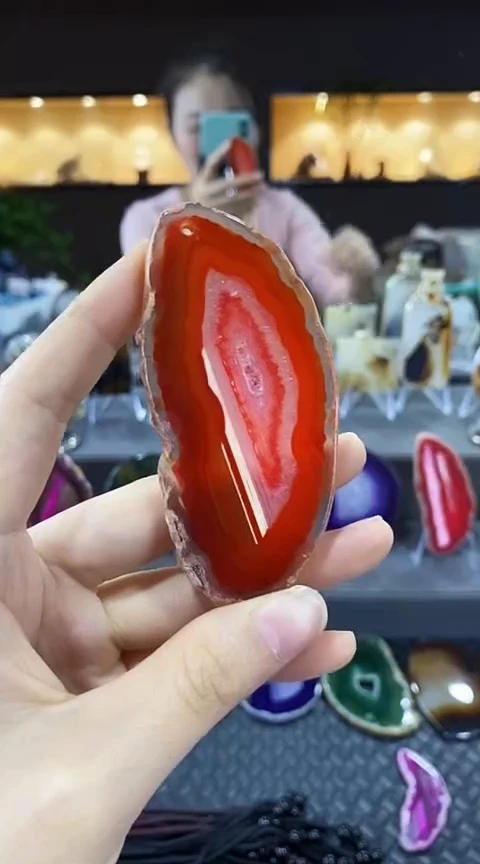 未镶嵌颈饰玛瑙/玉髓米*奇玛瑙