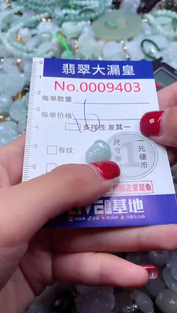 颈饰未镶嵌翡翠9403