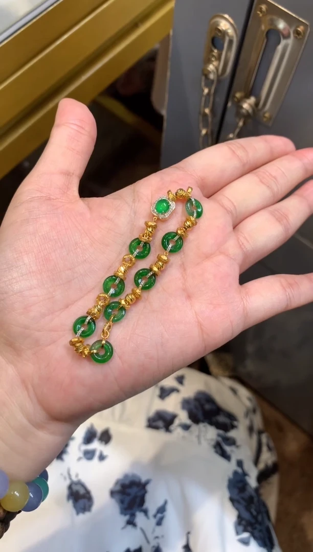 未镶嵌手链翡翠A343|29800