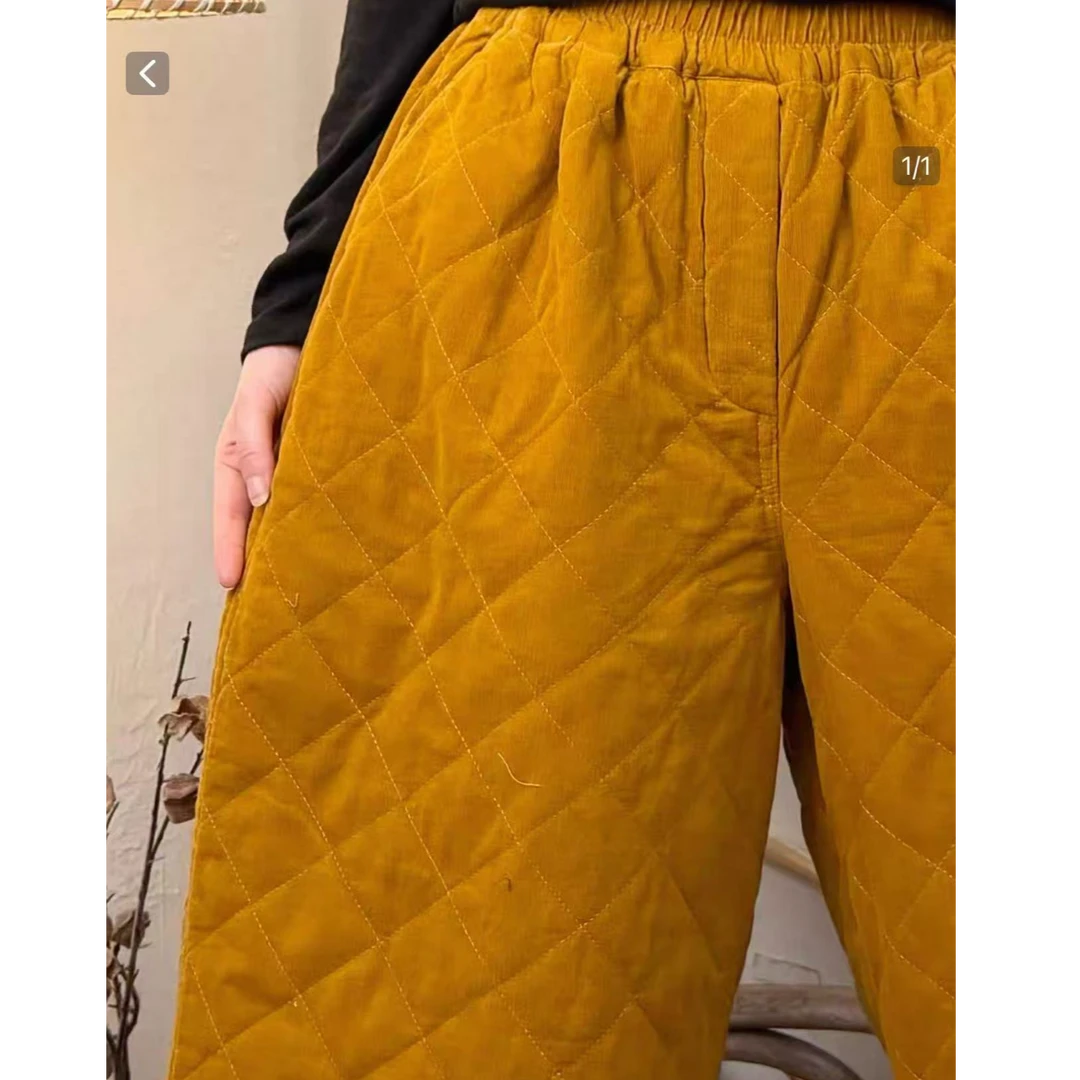 桔子布衣推荐休闲棉裤