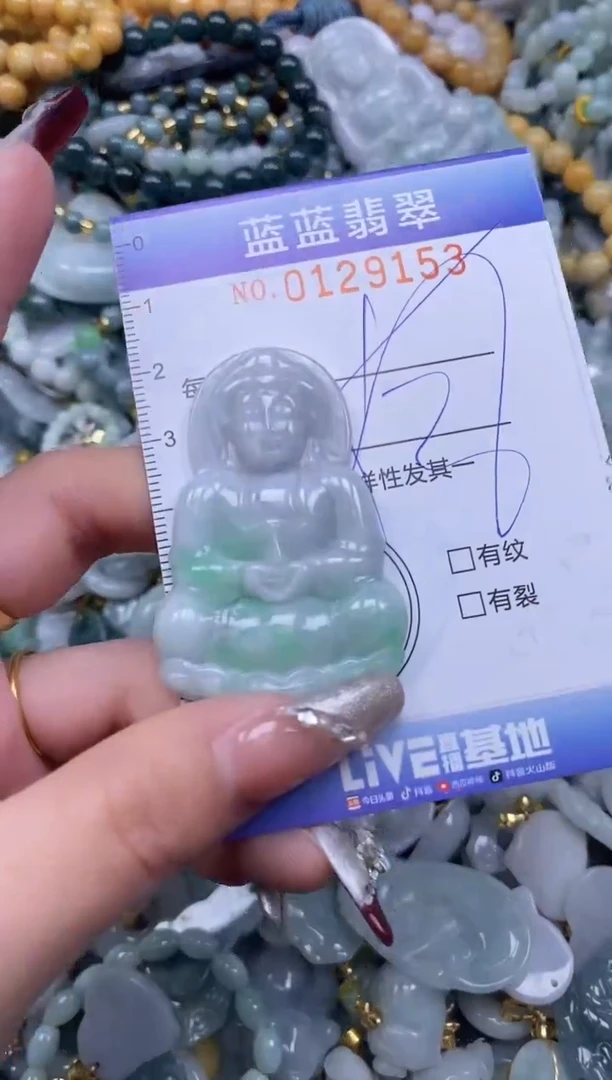 【闪购商品】翡翠颈饰未镶嵌闪购0129153多样性发其一