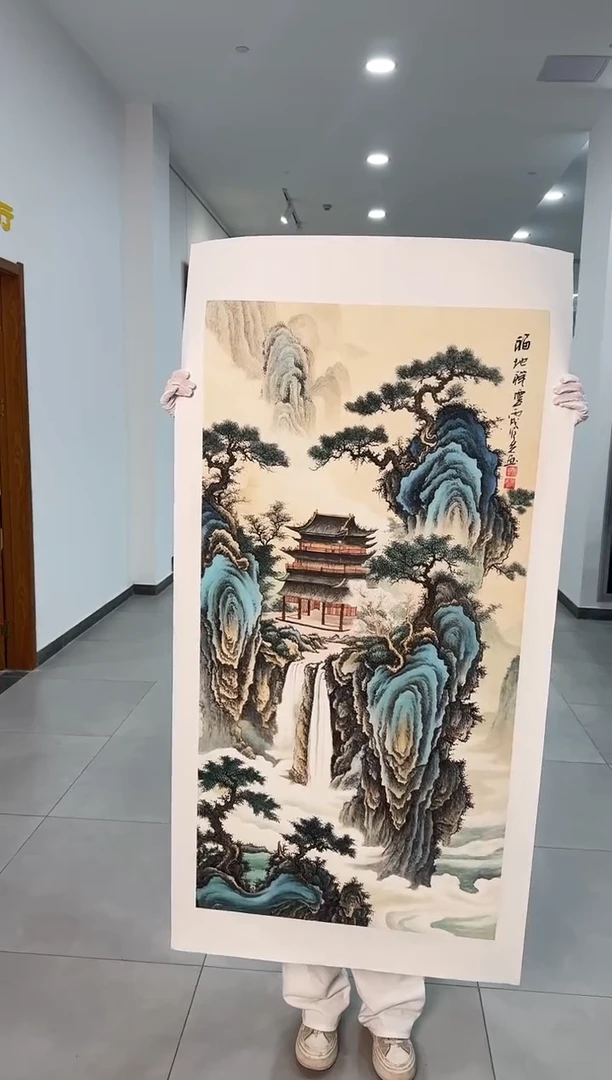 国画60送书众合郝凤先老师作品