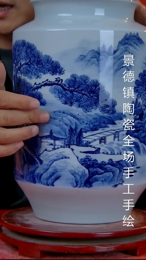 摆件陶瓷景德镇陶瓷 全场手工手绘