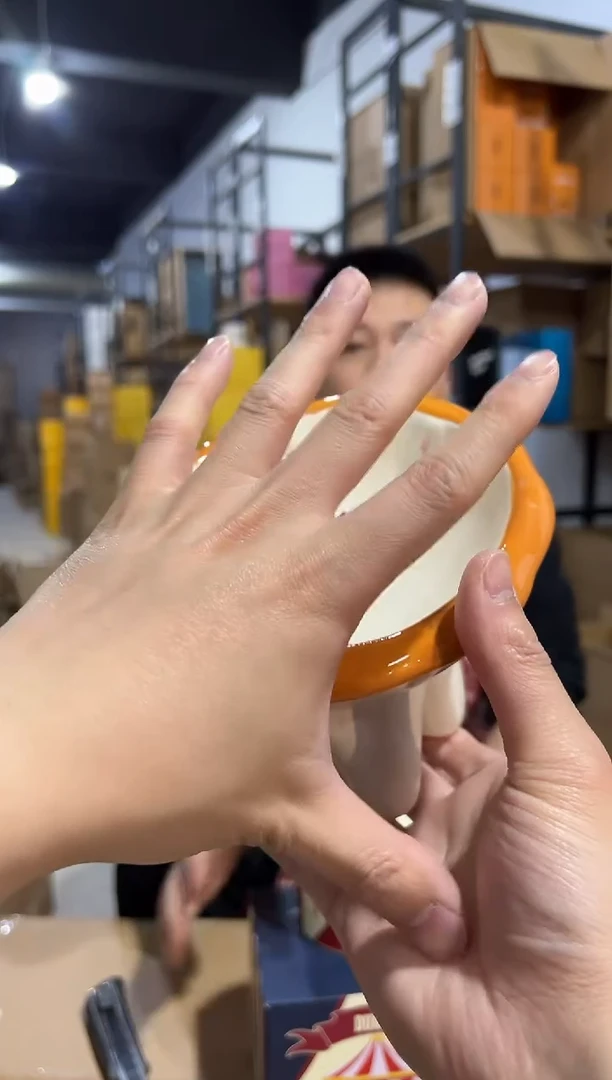 【闪购商品】杯狮子猫碗 陶瓷材质