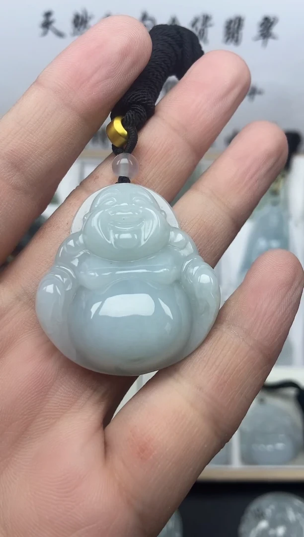颈饰未镶嵌翡翠佛公