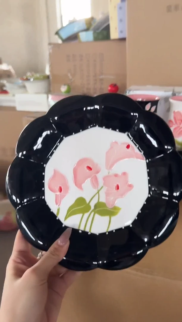 陶瓷【唯品瓷】手工手绘陶瓷直播间