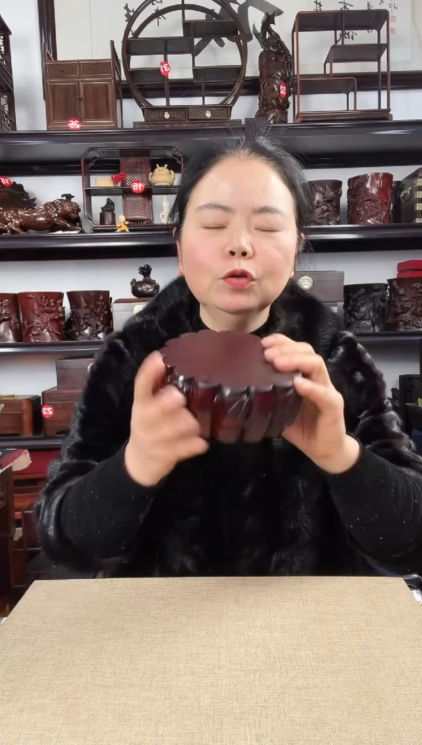 木196瑕疵老李红木工艺品