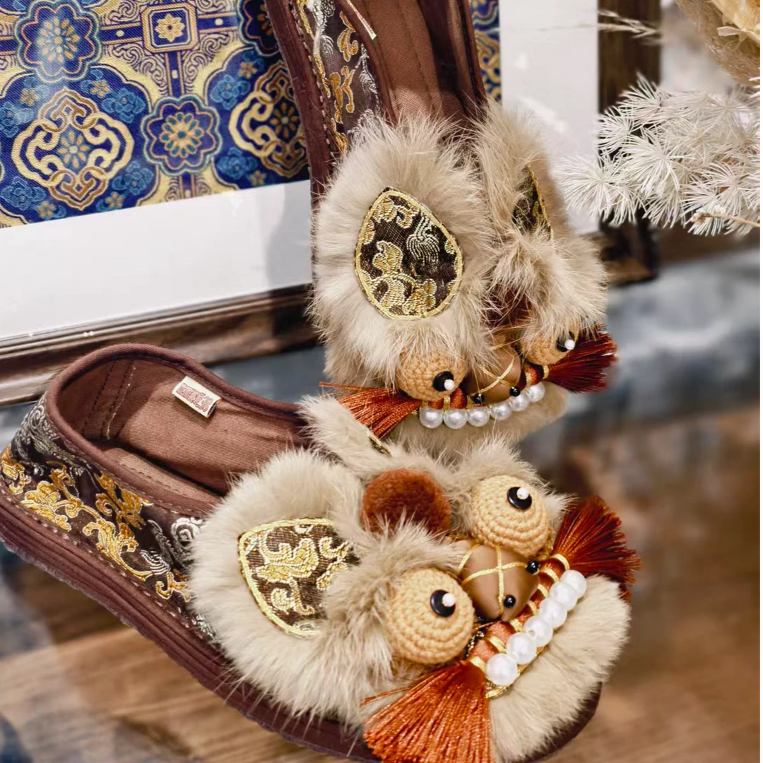 （崔婶儿专属）—西楚XICHU国风奢想体验新中式布鞋—【XICHU 虎怜】