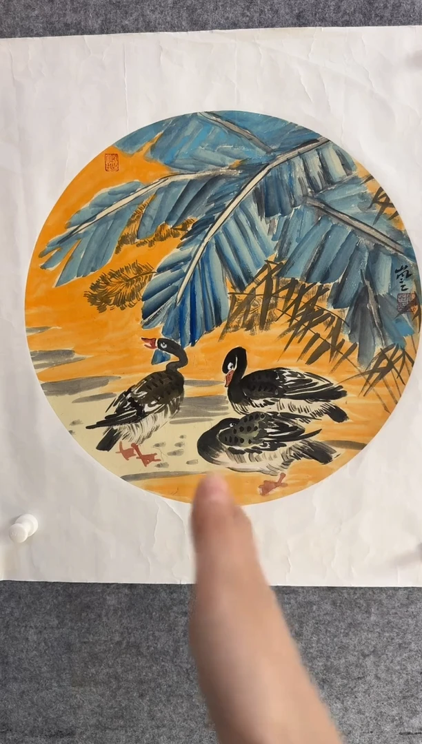 国画高岚芝绘画11111111