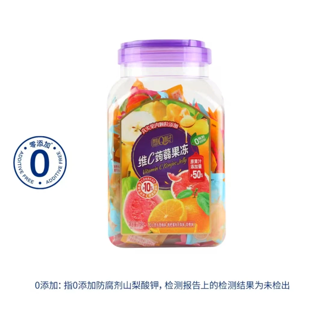 【山姆会员超市】宝岛Q点子 维C蒟蒻果冻1.8KG