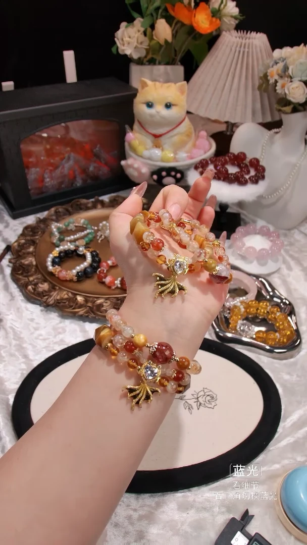 【闪购商品】木变石（虎睛石）手链未镶嵌03多样性发货 发其一