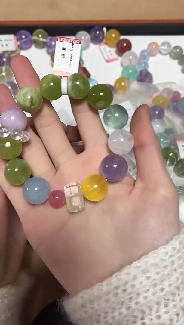 未镶嵌手链水晶11-30水晶多宝手串