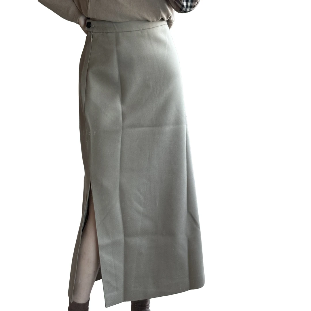 D30976南油爆款开叉气质时尚半身裙