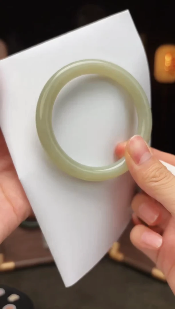 和田玉未镶嵌把件xz7手镯