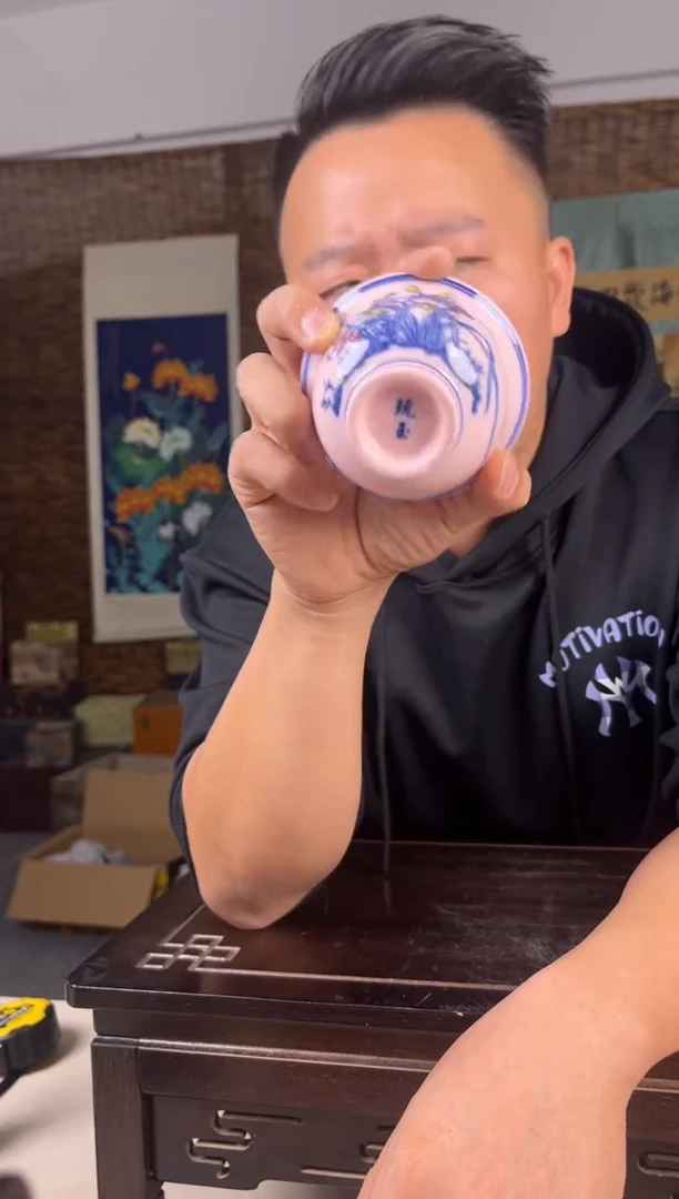 摆件瓷景德镇陶瓷摆件Y433配礼盒