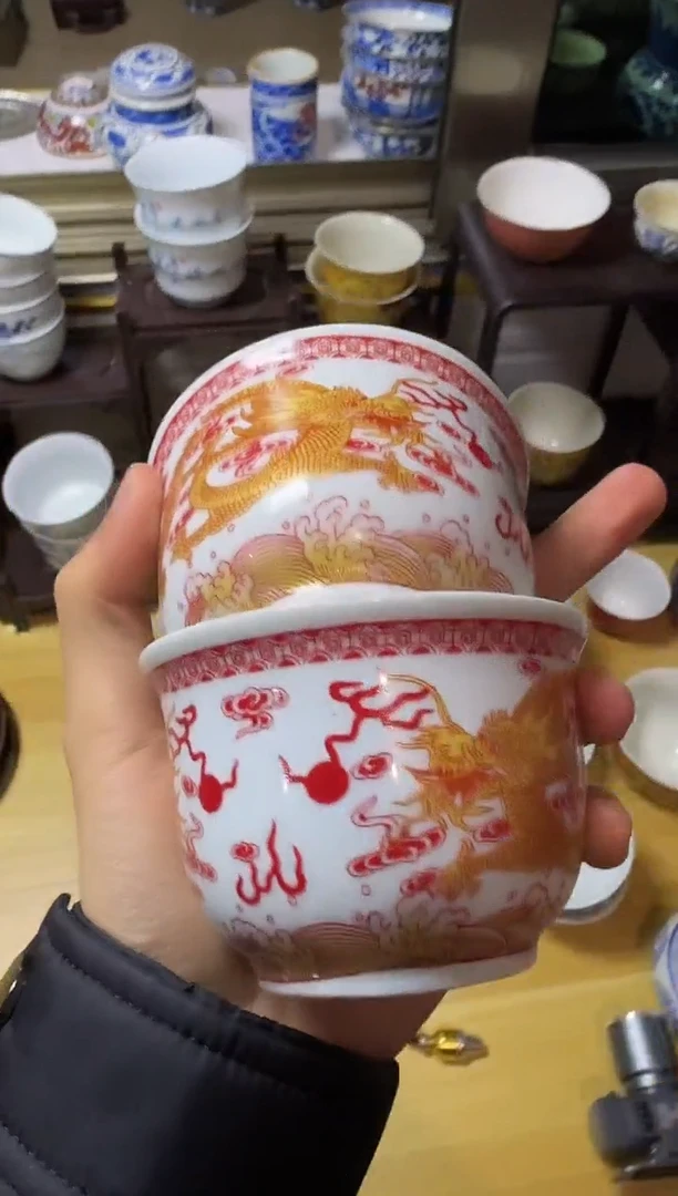 景德镇手绘陶瓷厂瓷，全部清仓