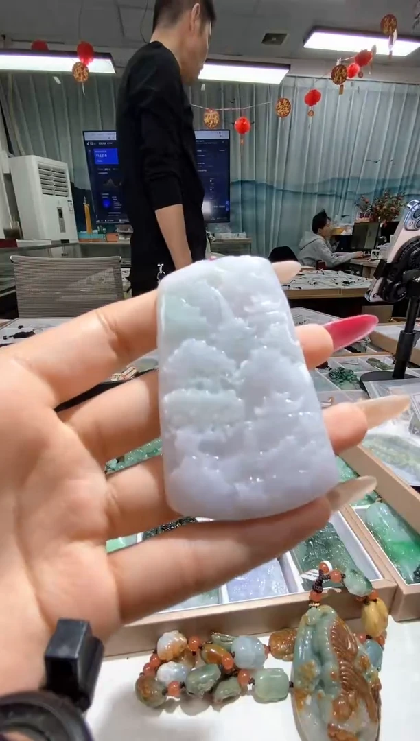 【闪购商品】翡翠颈饰未镶嵌天然缅甸翡翠A货未镶嵌