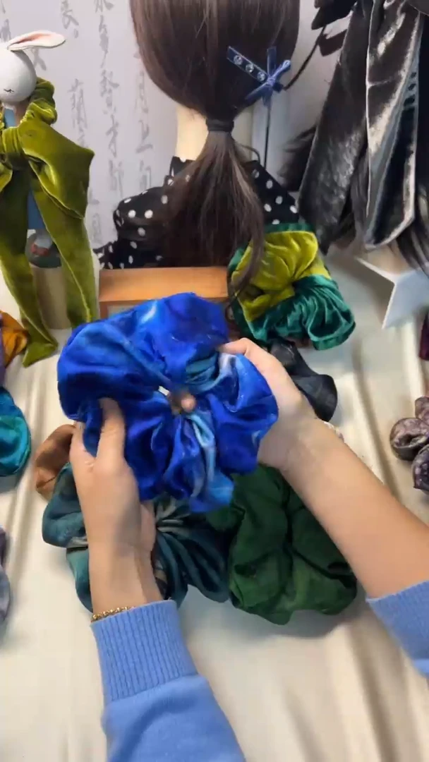 非金属布艺392发圈