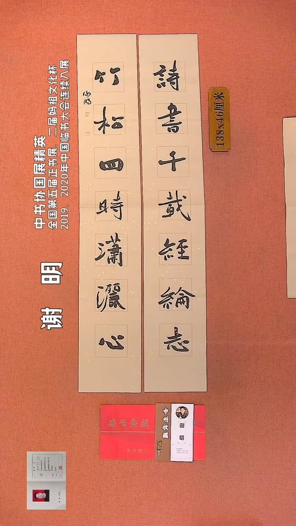 【闪购商品】书法53        谢明老师书法作品