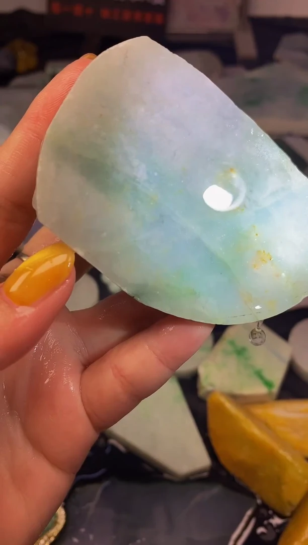 散珠翡翠天然缅甸翡翠A货079