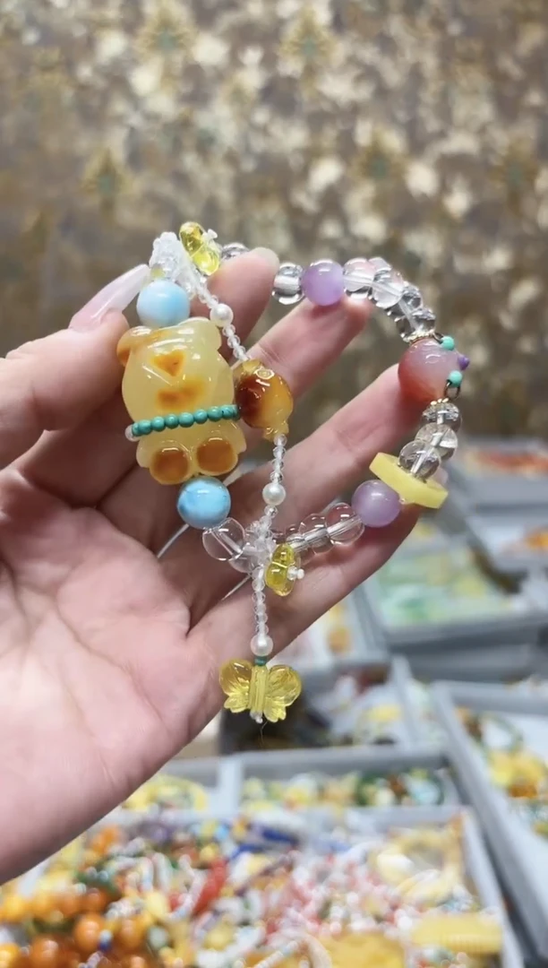 手链琥珀未镶嵌【多样性发一】