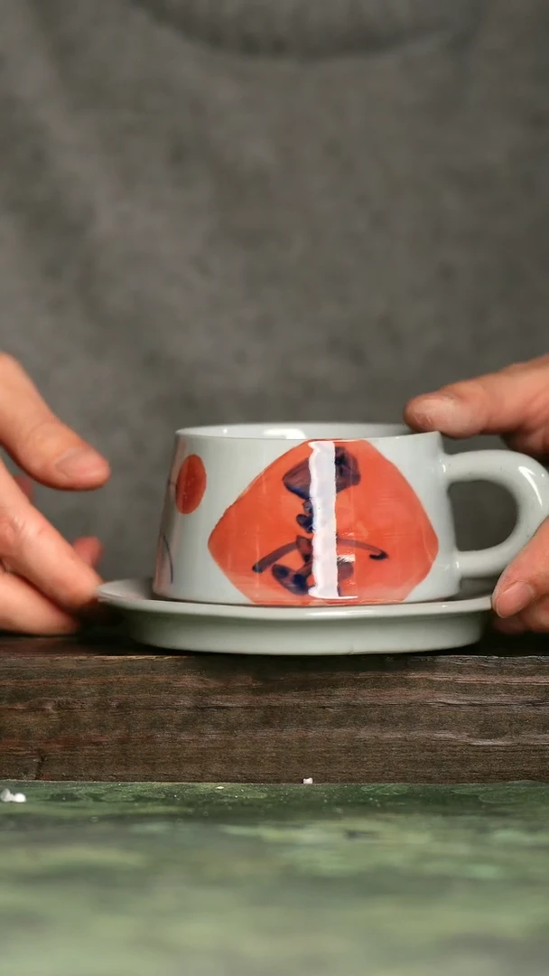 【闪购商品】青诗集手工手绘瓷器