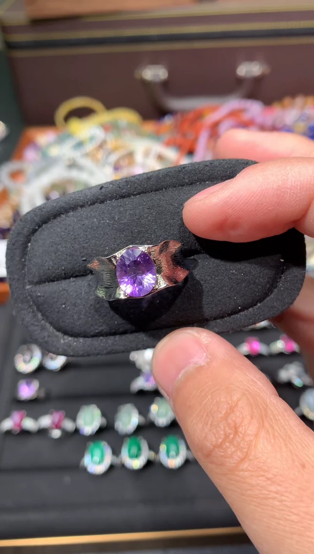 未镶嵌戒指水晶F48【多样性发其一】