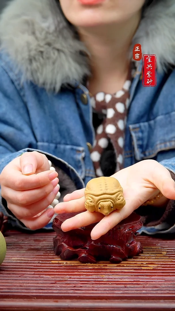 紫砂茶宠宜兴子紫砂摆件