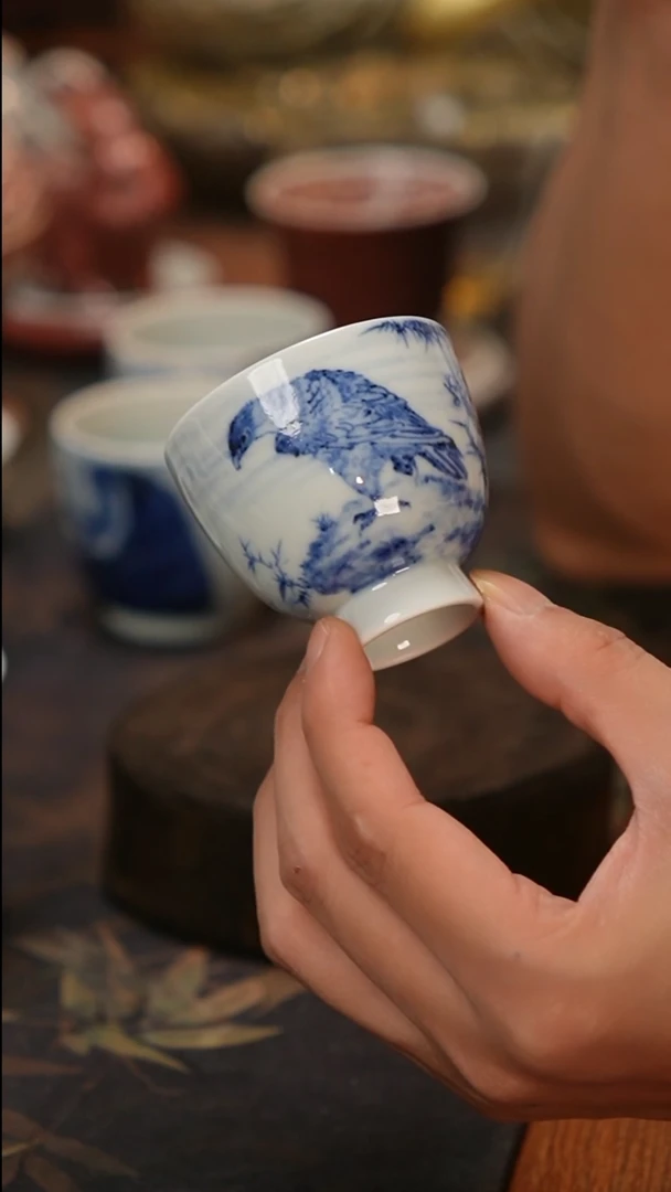 康亭守艺鱼鹰小杯