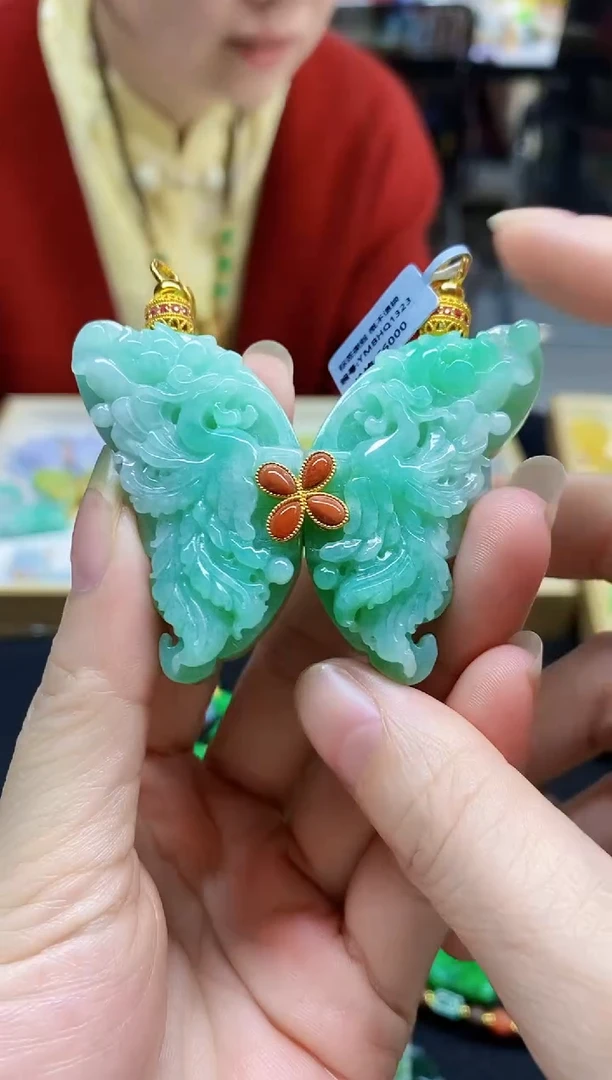颈饰未镶嵌翡翠翡翠吊坠