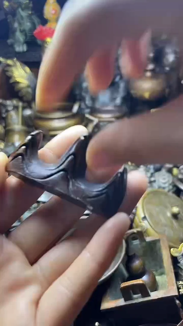 闪购链接，点击下单，有运费险，铜摆件