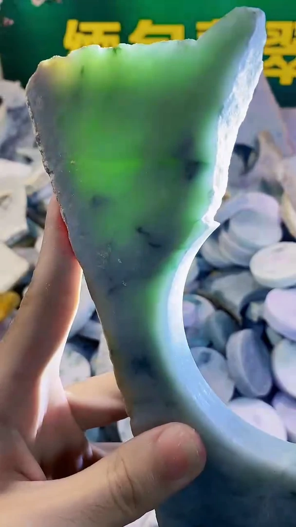 裸石翡翠缅甸翡翠A货81